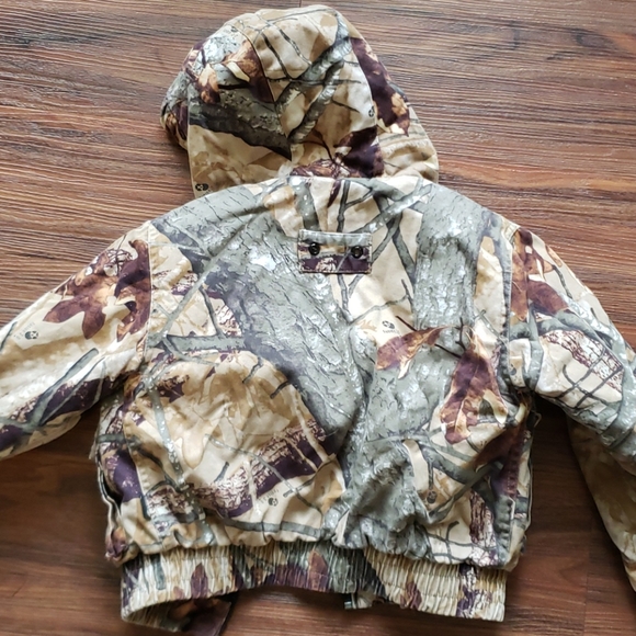 Outfitters Ridge Kids Camo Jacket Sz Small - Picture 4 of 4
